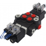 ROZDZIELACZ HYDRAULICZNY ELEKTRYCZNY 2 SEKCYJNY 40L 12V